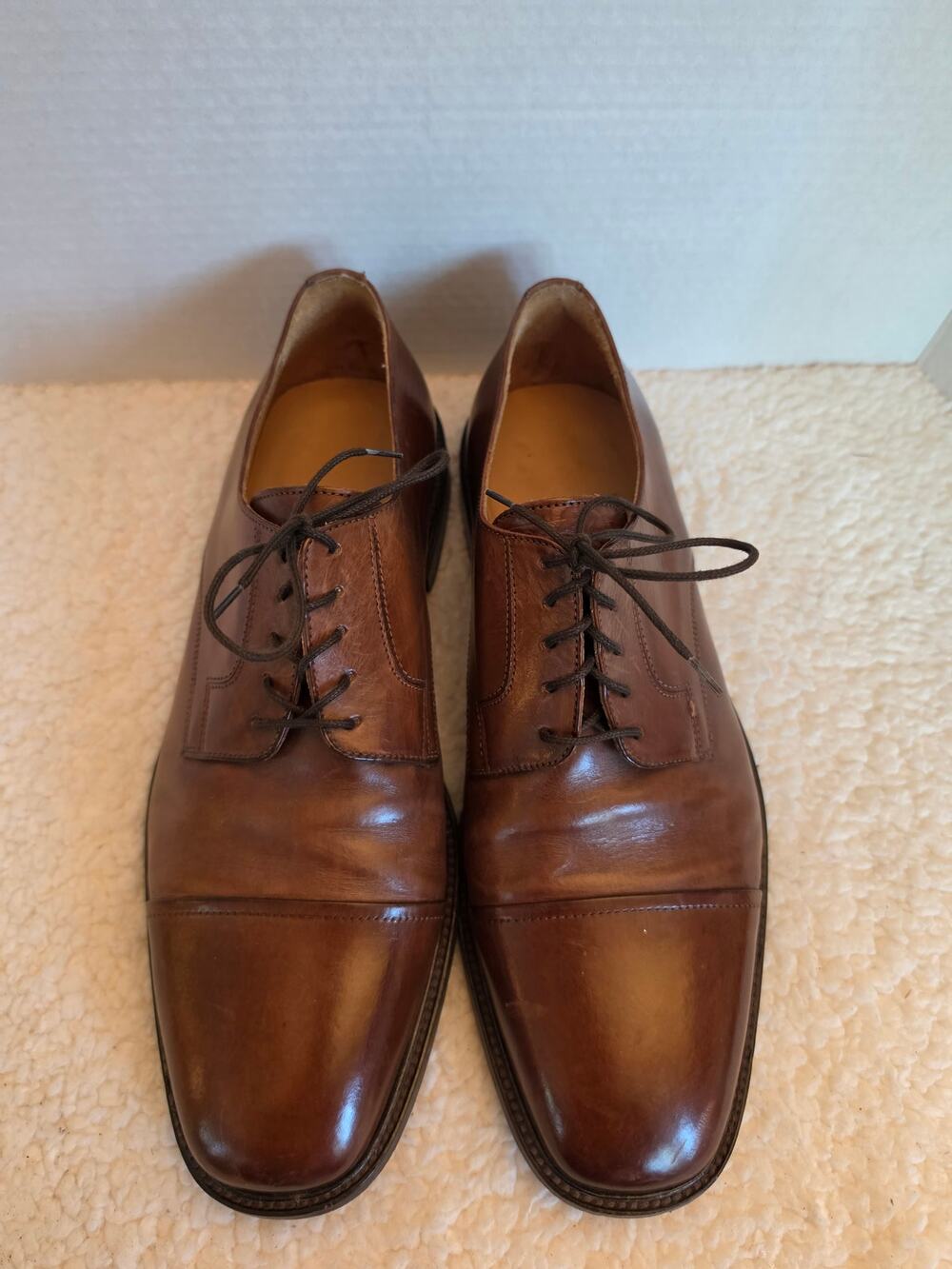 Johnston Murphy Men's Cap Toe Dress Shoes, Sz 11